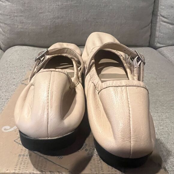 NIB free people women's Gemini ballet flats in tulle pink size 6 - Picture 10 of 11